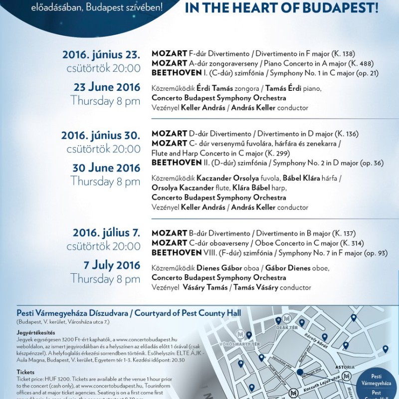 Concerto Budapest, 2016