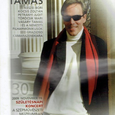 Tamás Érdi's birthday concert at the Museum of Fine Arts, DVD